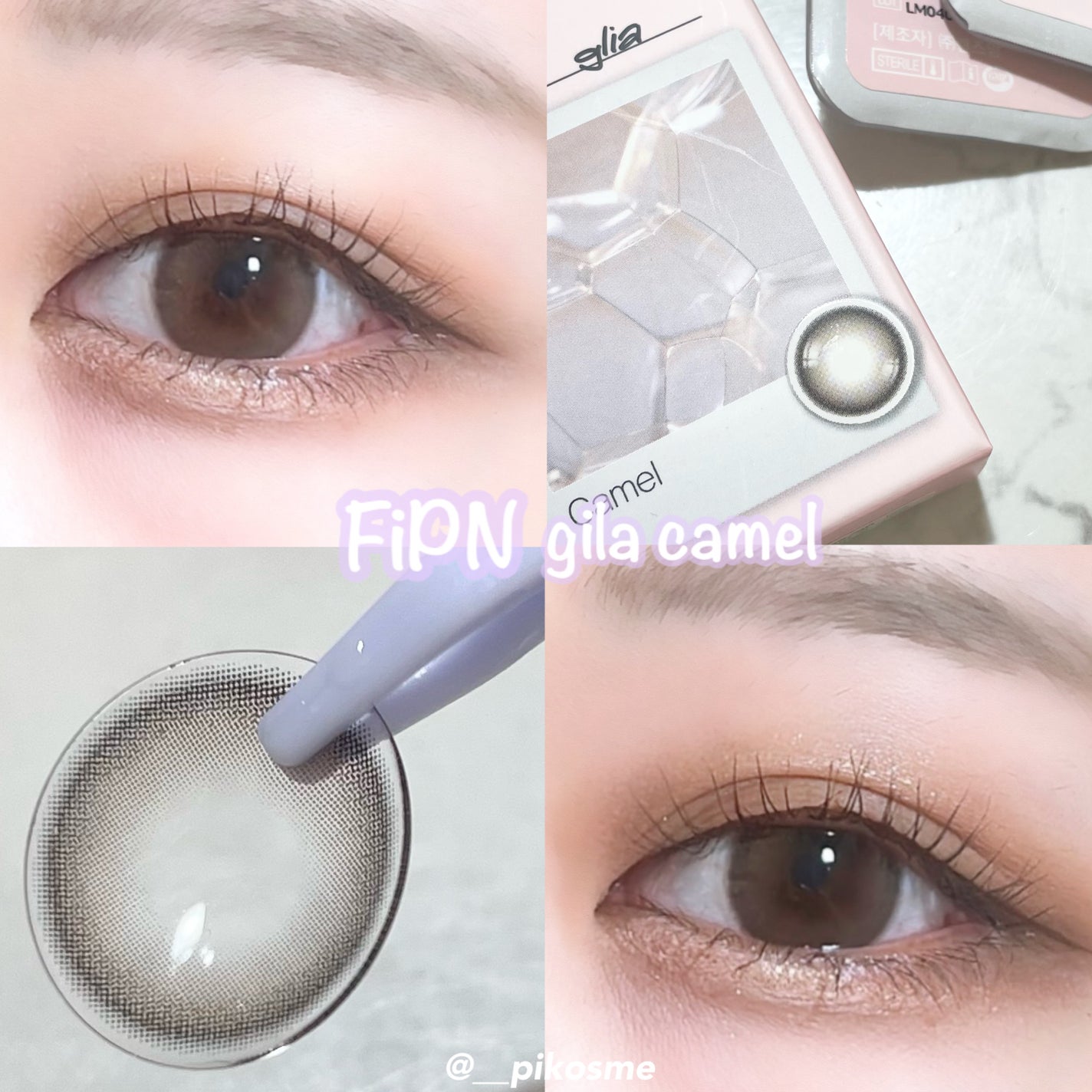アンナ*.・🤍𐙚 on LIPS 「💜【FiPN】韓国ちゅるんカラコンかわいい💜𝕋𝕙𝕒𝕟𝕜𝕪𝕠𝕦❤..」(4枚目)