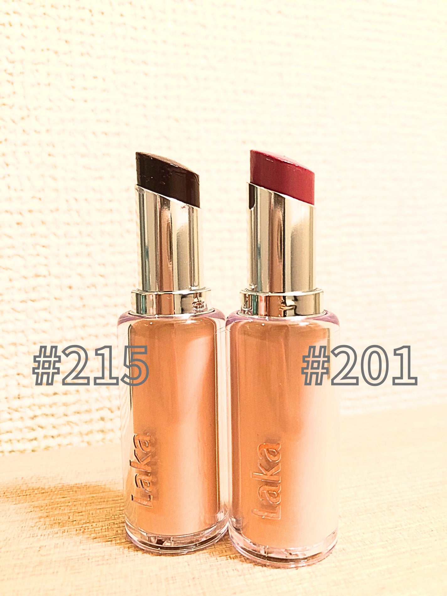 ボンディンググロウリップスティック/Laka/口紅を使ったクチコミ(1枚目)