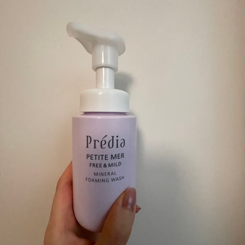 プティメール フリー&マイルド ミネラル フォーミング ウォッシュ/Prédia/泡洗顔を使ったクチコミ(1枚目)