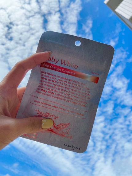 Baby White 60粒/renaTerra/美容サプリメントを使ったクチコミ(1枚目)