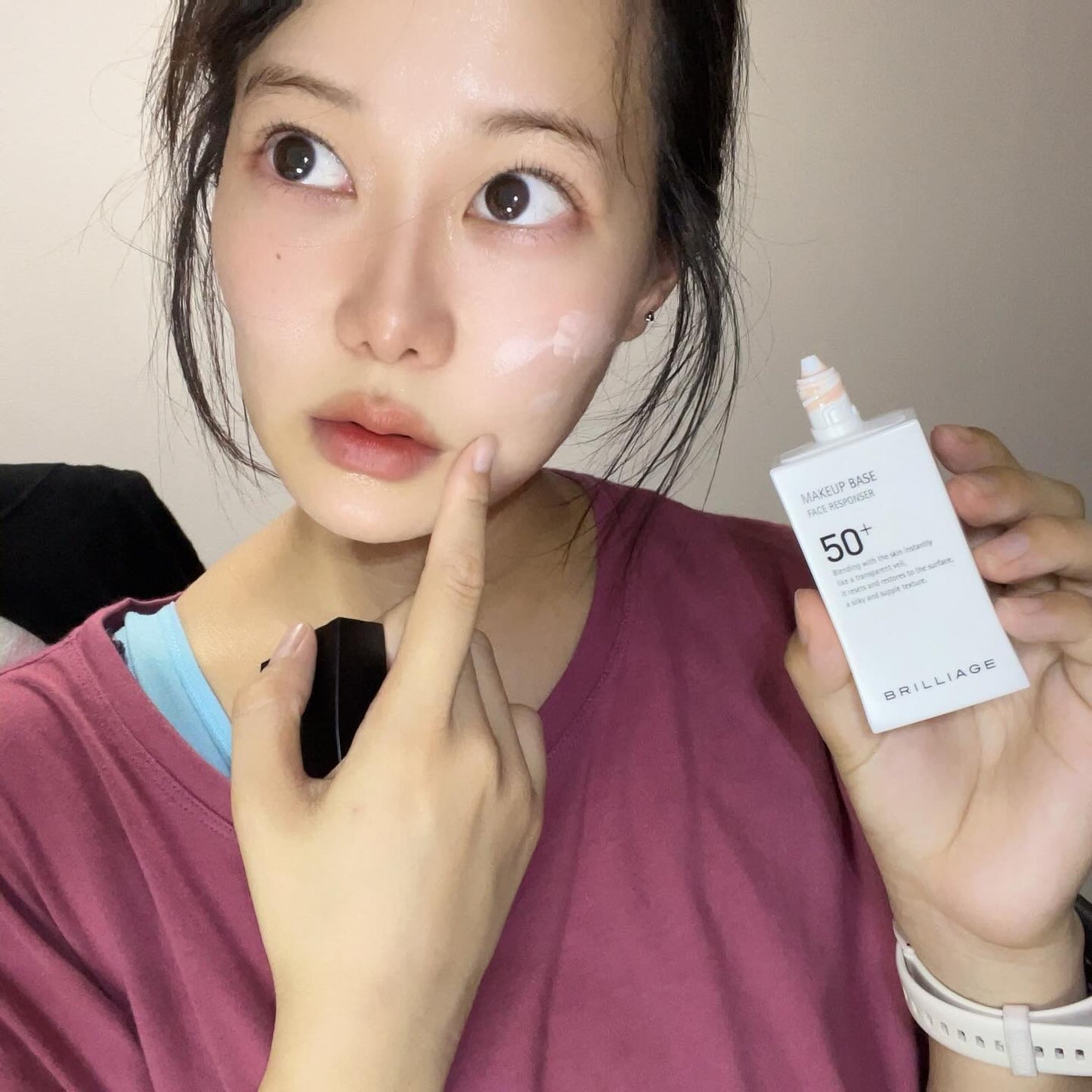メイクアップベース フェイスレスポンサー/ブリリアージュ/化粧下地を使ったクチコミ(4枚目)