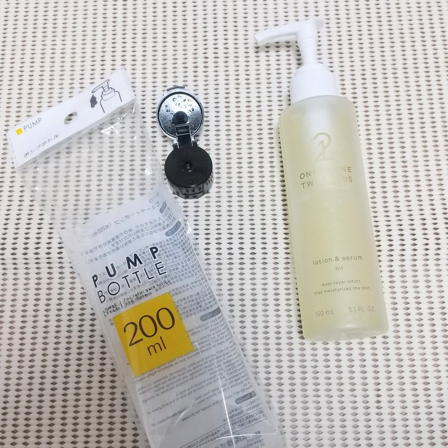 オイルインローション/ONE STONE TWO BIRDS/化粧水を使ったクチコミ(3枚目)