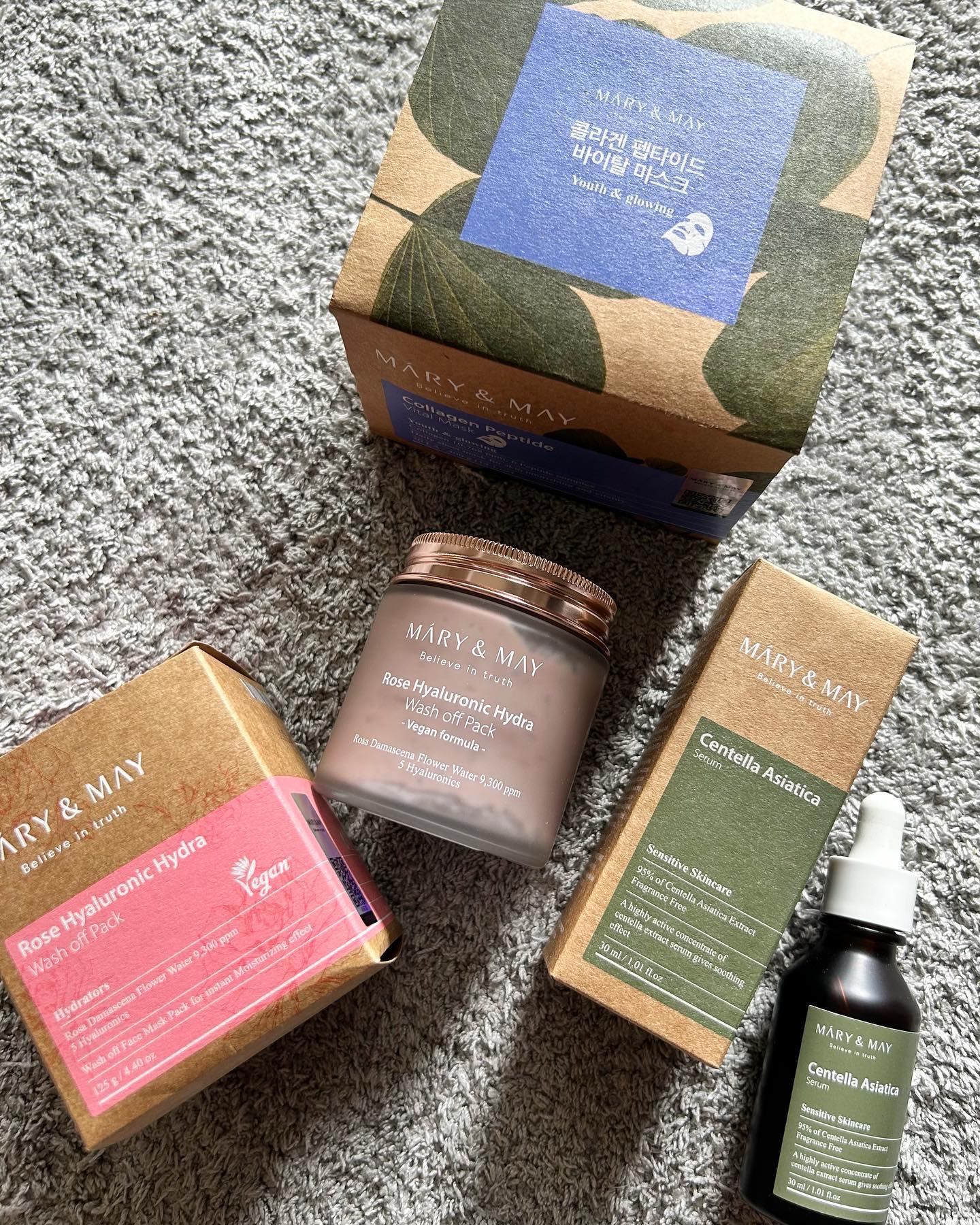 コラーゲンペプチドバイタルマスク /MARY&MAY/シートマスク・パックを使ったクチコミ（1枚目）