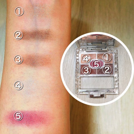 リボンクチュール アイズ/JILL STUART/アイシャドウパレットを使ったクチコミ(2枚目)