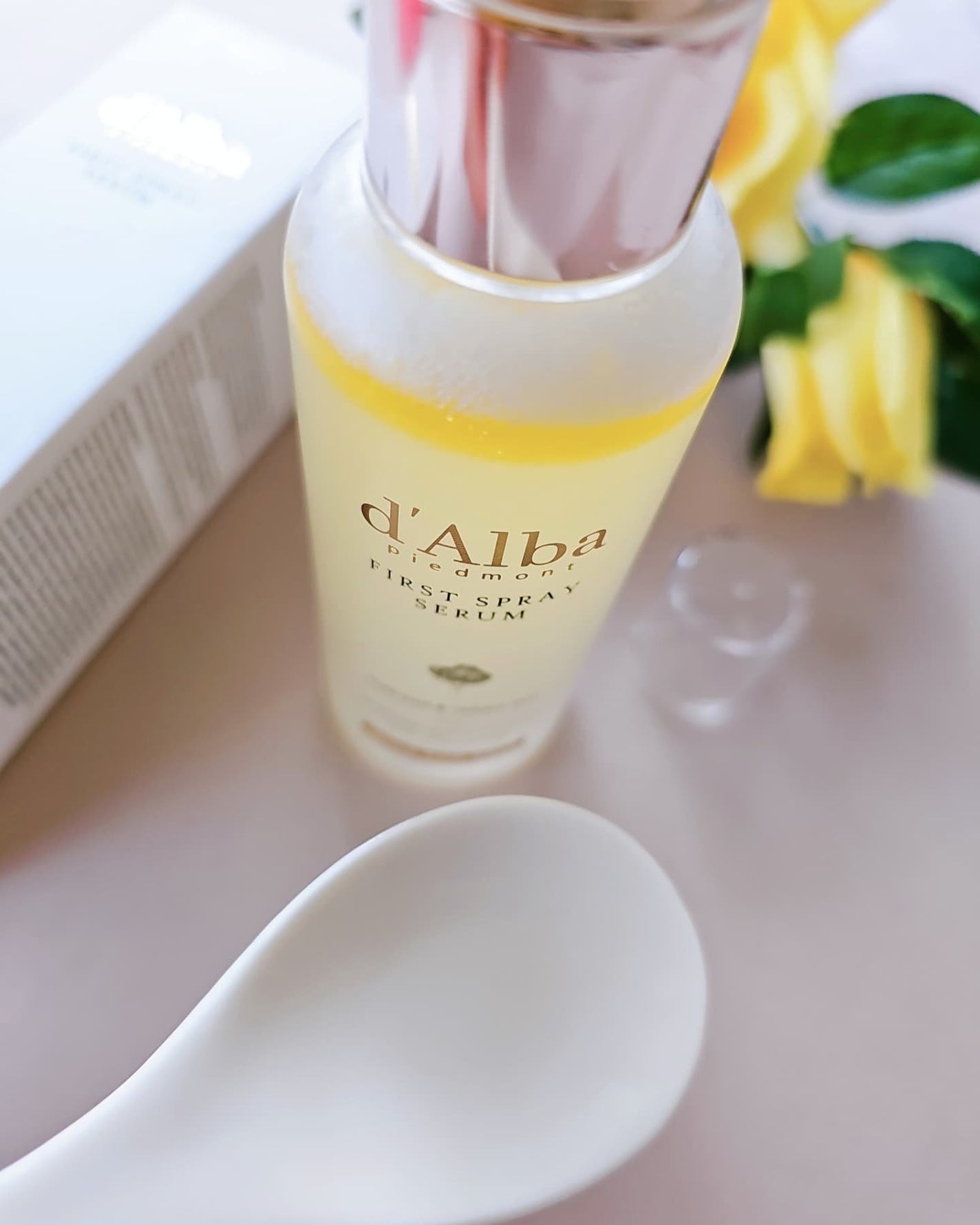 ダルバ ホワイトトリュフファーストスプレーセラム/ダルバ/ミスト状化粧水を使ったクチコミ(5枚目)