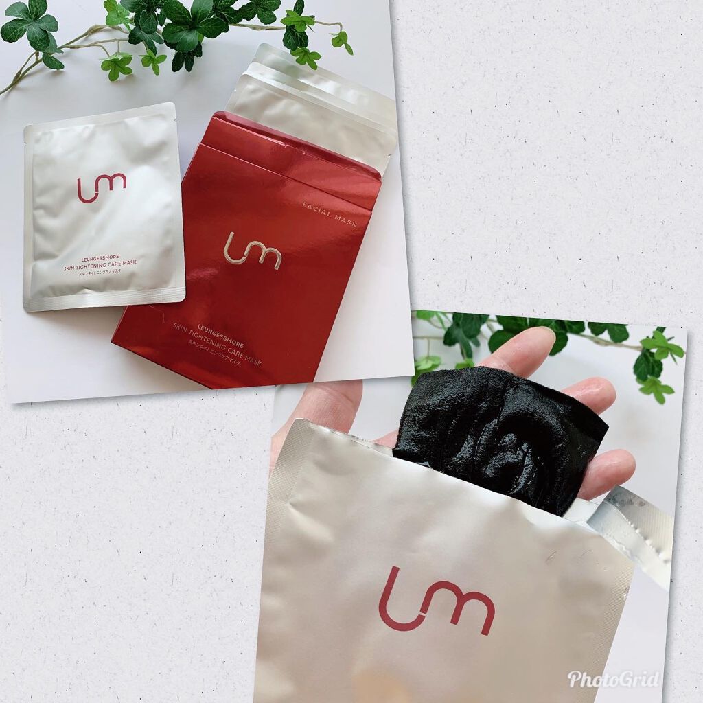 スキンタイトニングケアマスク/LEUNGESSMORE/シートマスク・パックを使ったクチコミ(2枚目)