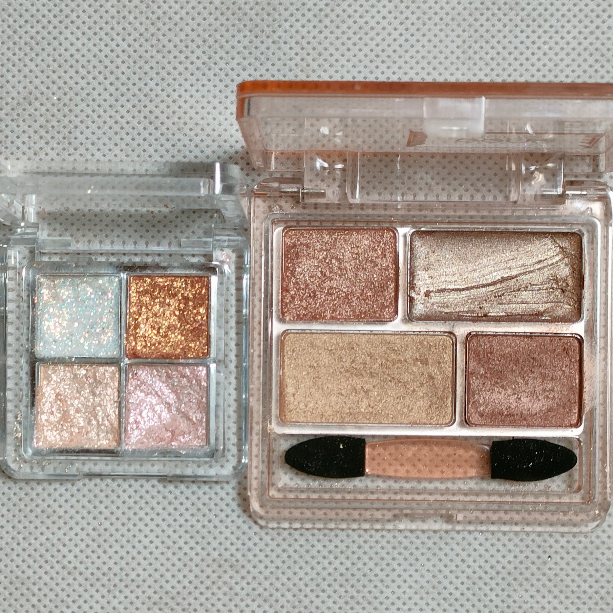 4カラー ミニアイパレット 204 よくばりラメ/Emery Emily/アイシャドウパレットを使ったクチコミ（3枚目）