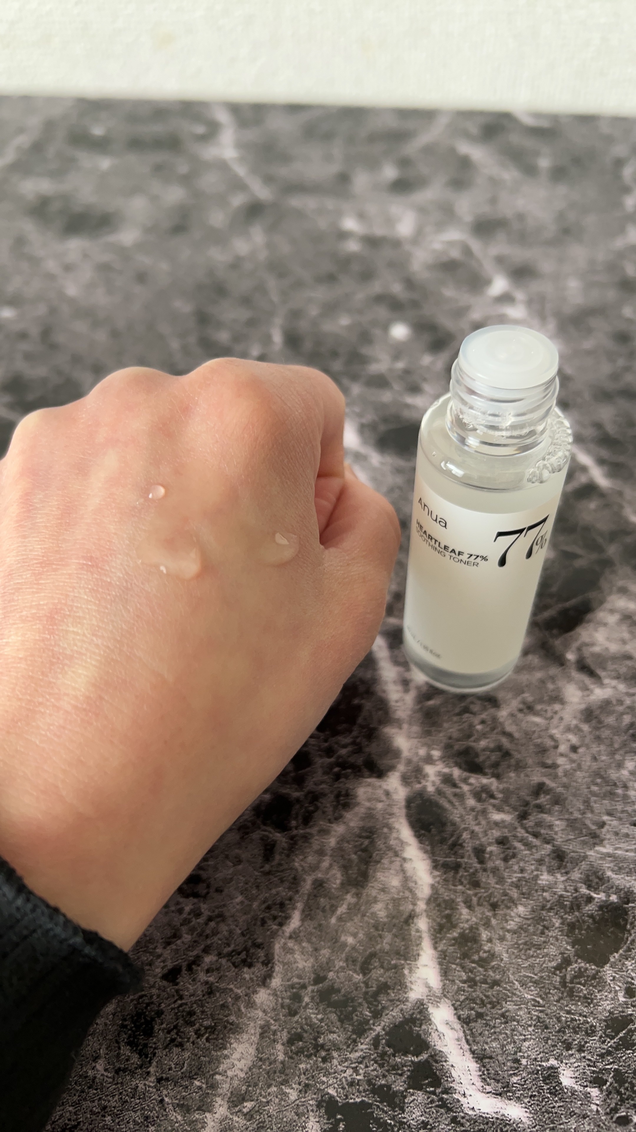ドクダミ 77 スージングトナー/Anua/化粧水を使ったクチコミ（3枚目）