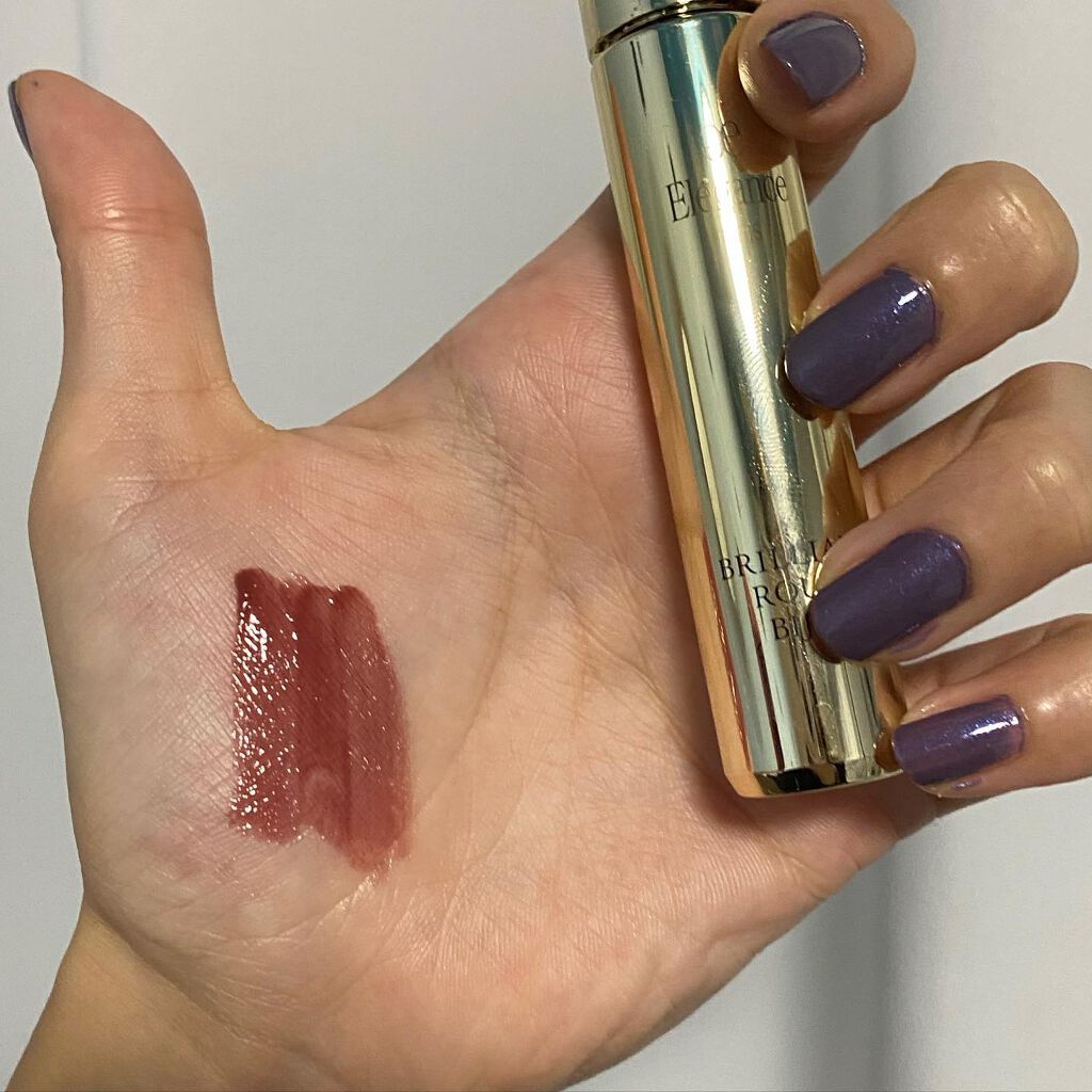 エレガンス ブリリアント ルージュ ビジュー/Elégance/リップグロスを使ったクチコミ(5枚目)