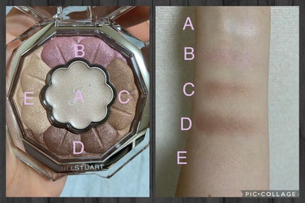 ジルスチュアート ブルームクチュール アイズ/JILL STUART/アイシャドウパレットを使ったクチコミ(4枚目)