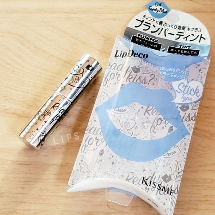 プランパーティントスティック/リップデコ/リップティントを使ったクチコミ(1枚目)