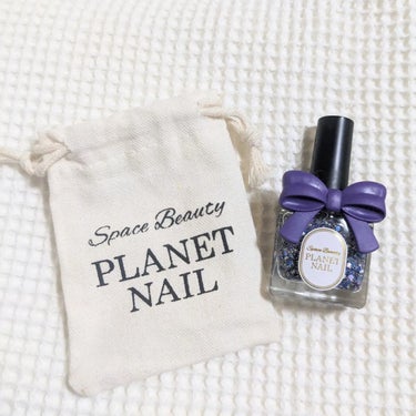 PLANET NAIL ネイルポリッシュのクチコミ「PLANET NAIL
ネイルポリッシュ
32アルタイルの時光

細かいラメと大きめのホログリ.....」（3枚目）