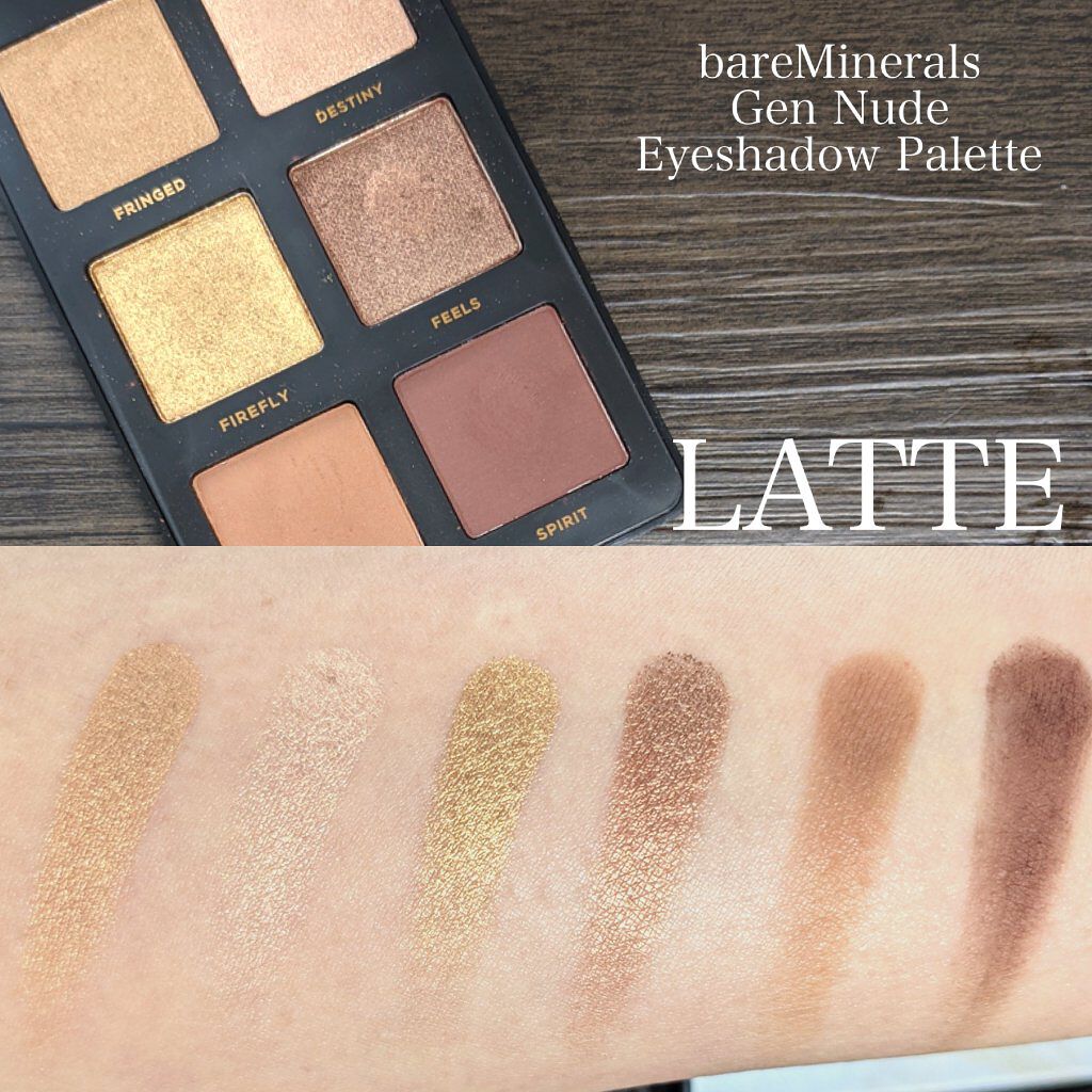 ジェン ヌード アイシャドウ パレット ニュートラル/bareMinerals/アイシャドウパレットを使ったクチコミ（2枚目）