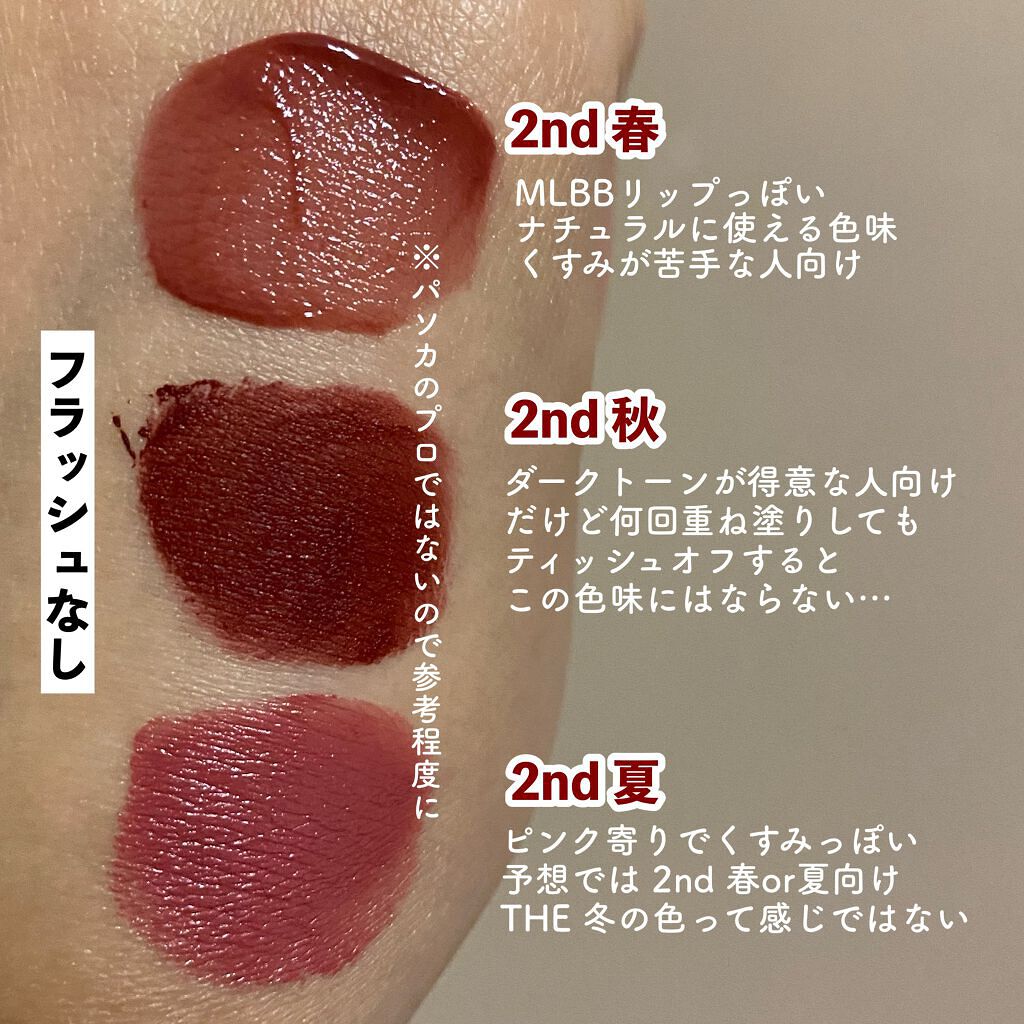 口紅（詰替用）/ちふれ/口紅を使ったクチコミ（3枚目）