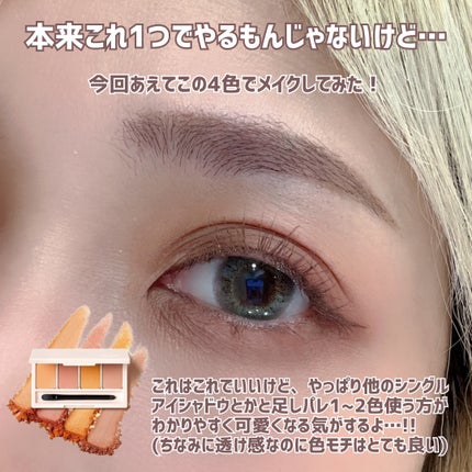 足しパレ/Fujiko/アイシャドウパレットを使ったクチコミ(4枚目)