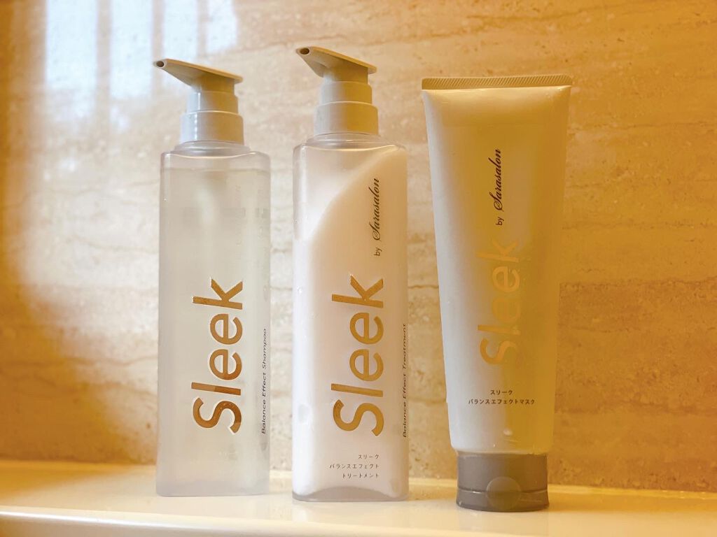 バランスエフェクトシャンプー／トリートメント/スリーク by サラサロン/市販シャンプーを使ったクチコミ（1枚目）