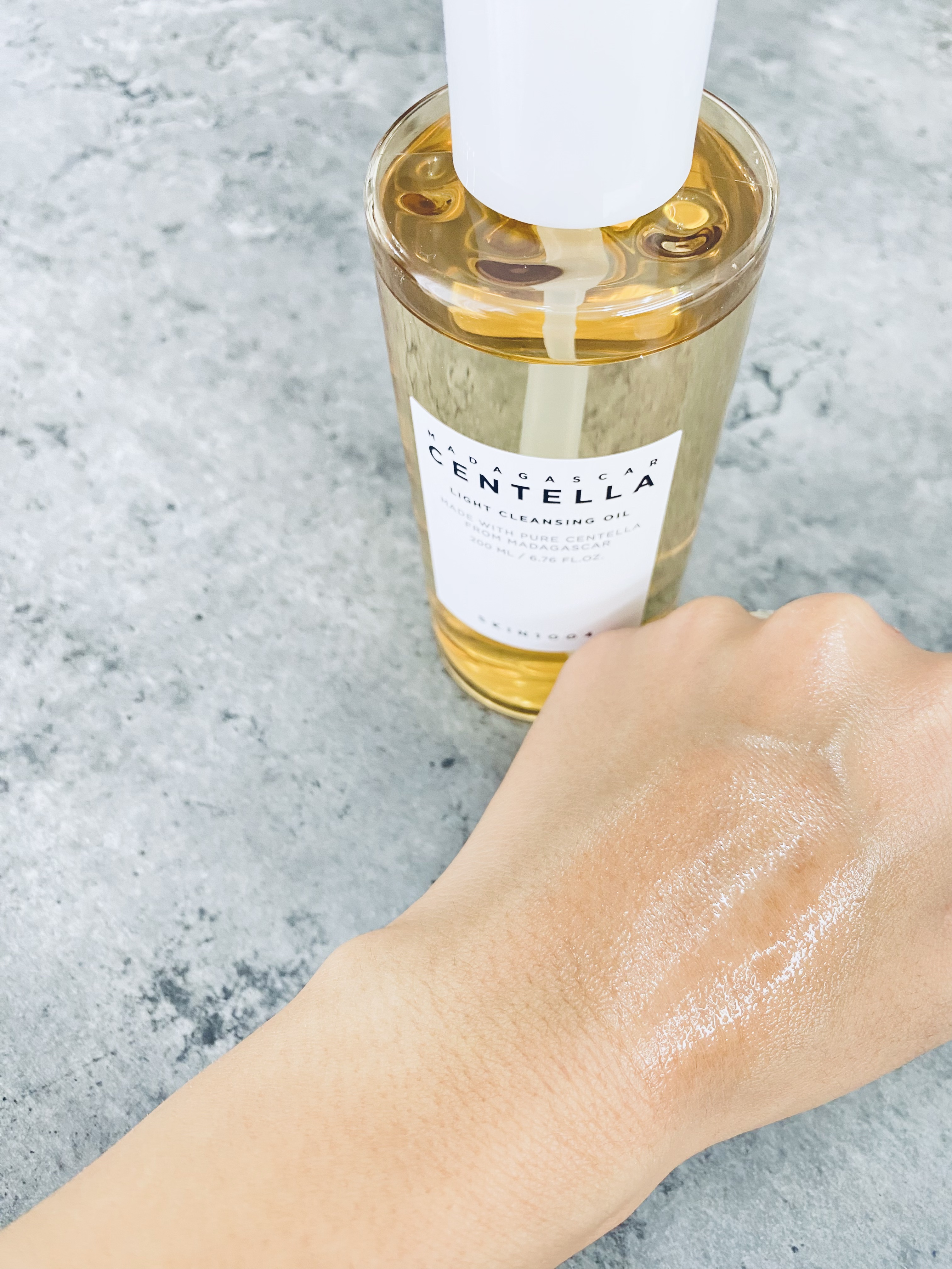 センテラ ライトクレンジングオイル/SKIN1004/オイルクレンジングを使ったクチコミ（2枚目）