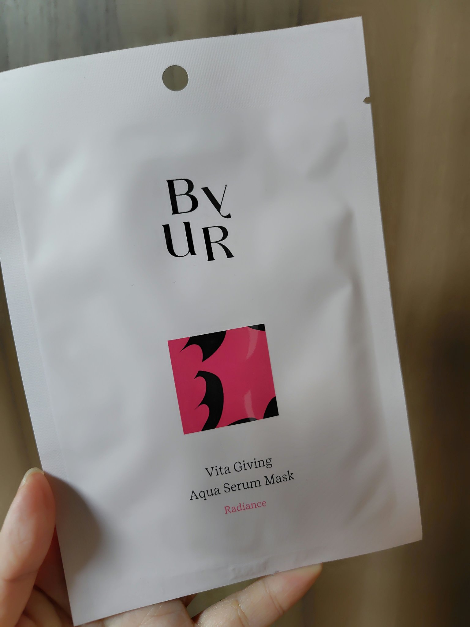 ビタギビング アクアセラムマスク/ByUR/シートマスク・パックを使ったクチコミ（2枚目）