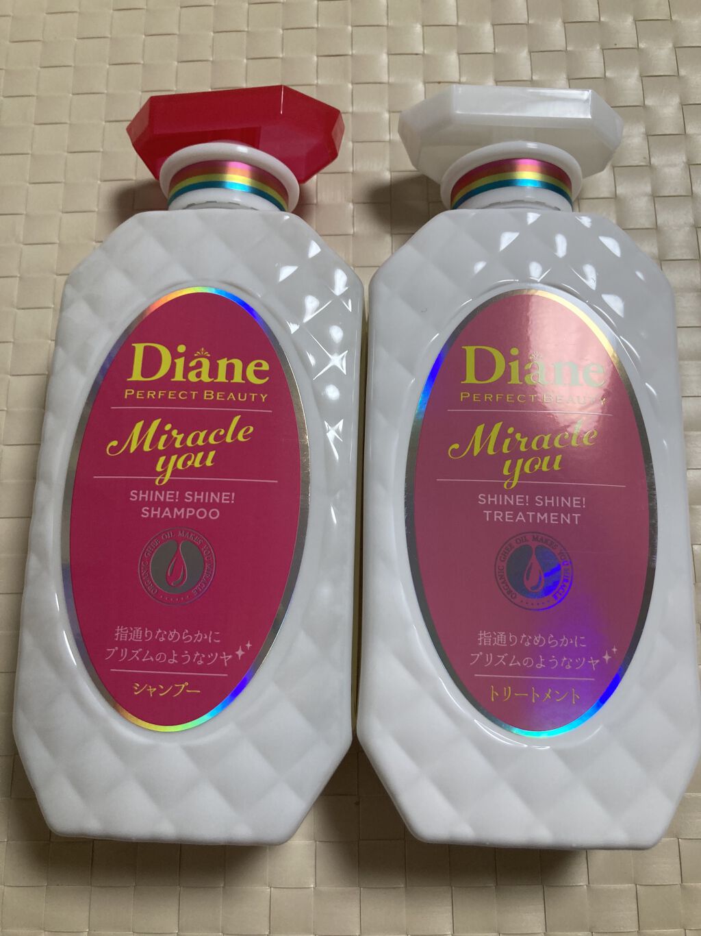 シャインシャイン/シャンプー＆トリートメント/ダイアン/市販シャンプーを使ったクチコミ（1枚目）