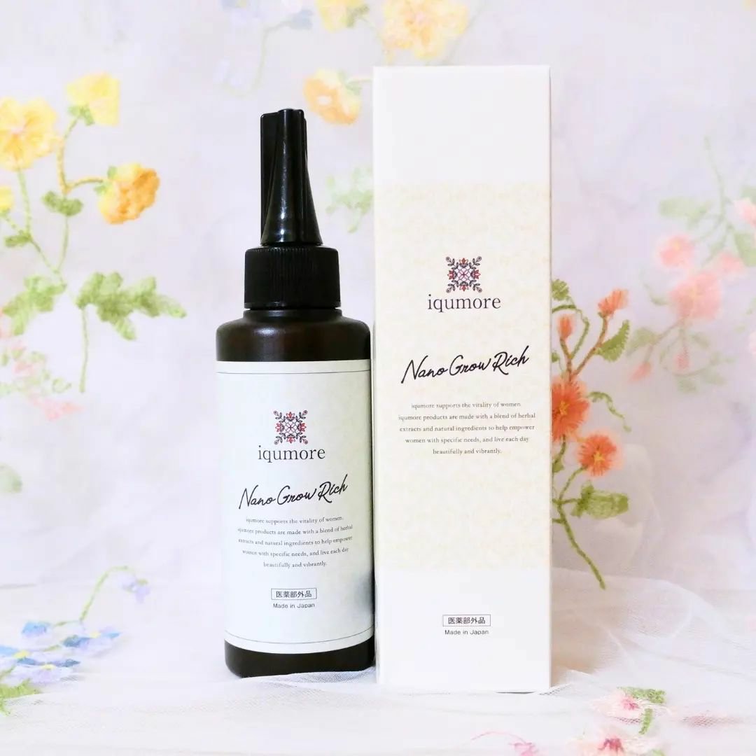 ナノグロウリッチ/iqumore/頭皮ローションを使ったクチコミ（1枚目）