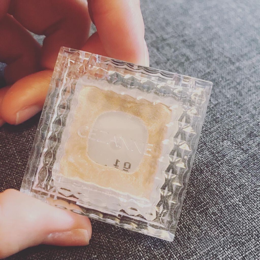 シングルカラーアイシャドウ/CEZANNE/単色アイシャドウを使ったクチコミ（1枚目）