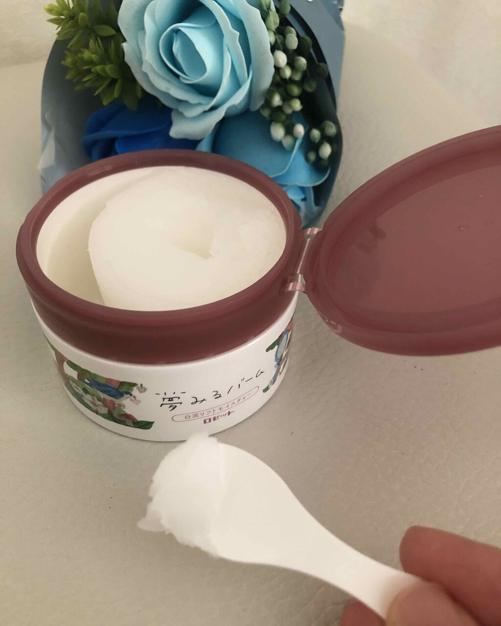 夢みるバーム 白泥リフトモイスチャー/ロゼット/クレンジングバームを使ったクチコミ（2枚目）