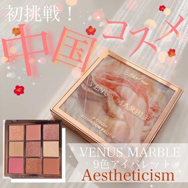 VenusMarble 9色アイシャドウパレット/Venus Marble/パウダーアイシャドウ by 🍙白米🍙