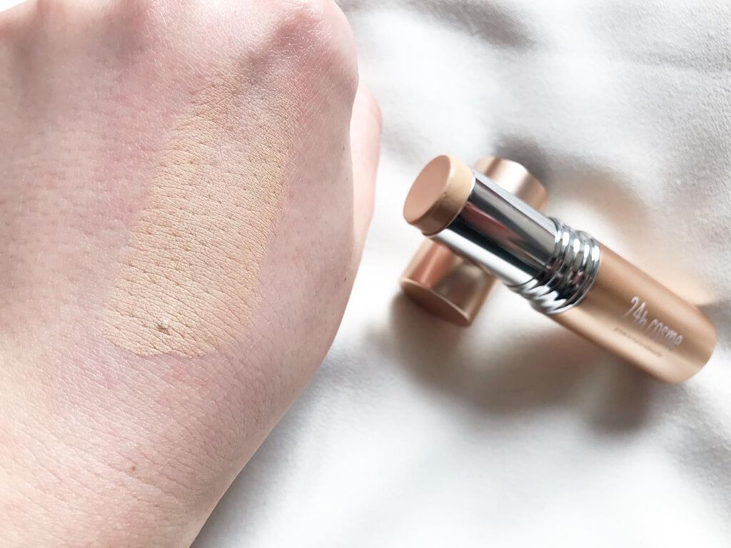 24 ミネラルモイストスティックファンデ/24h cosme/その他ファンデーションを使ったクチコミ(4枚目)