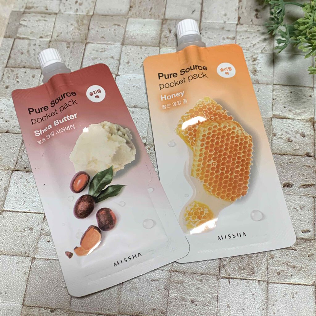 ピュアソース シートマスク ハニー/MISSHA/シートマスク・パックを使ったクチコミ(1枚目)