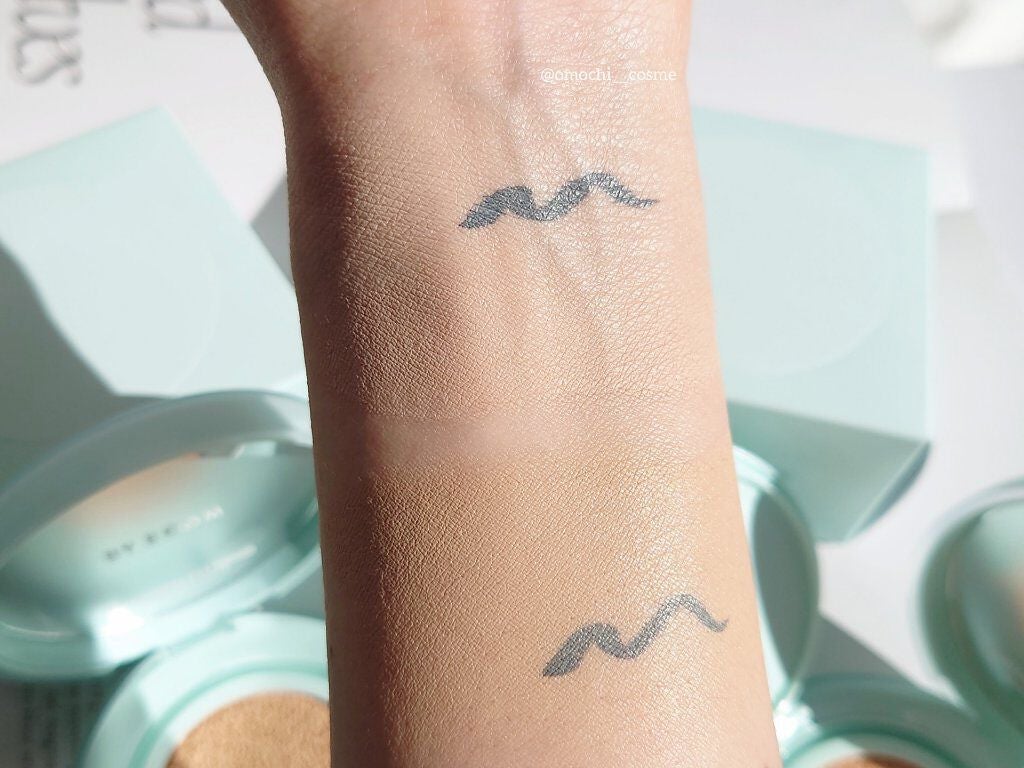 ピュアカーミングシカ クッションファンデーション/BY ECOM/クッションファンデーションを使ったクチコミ(9枚目)