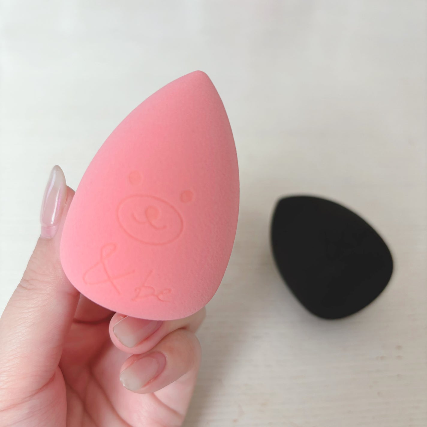 &be ブラックスポンジ/&be/パフ・スポンジを使ったクチコミ(1枚目)