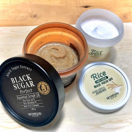 ブラックシュガーハニーマスクウォッシュオフ/SKINFOOD/洗い流すパック・マスクを使ったクチコミ(2枚目)