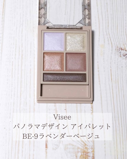パノラマデザイン アイパレット/Visée/アイシャドウパレットを使ったクチコミ(5枚目)