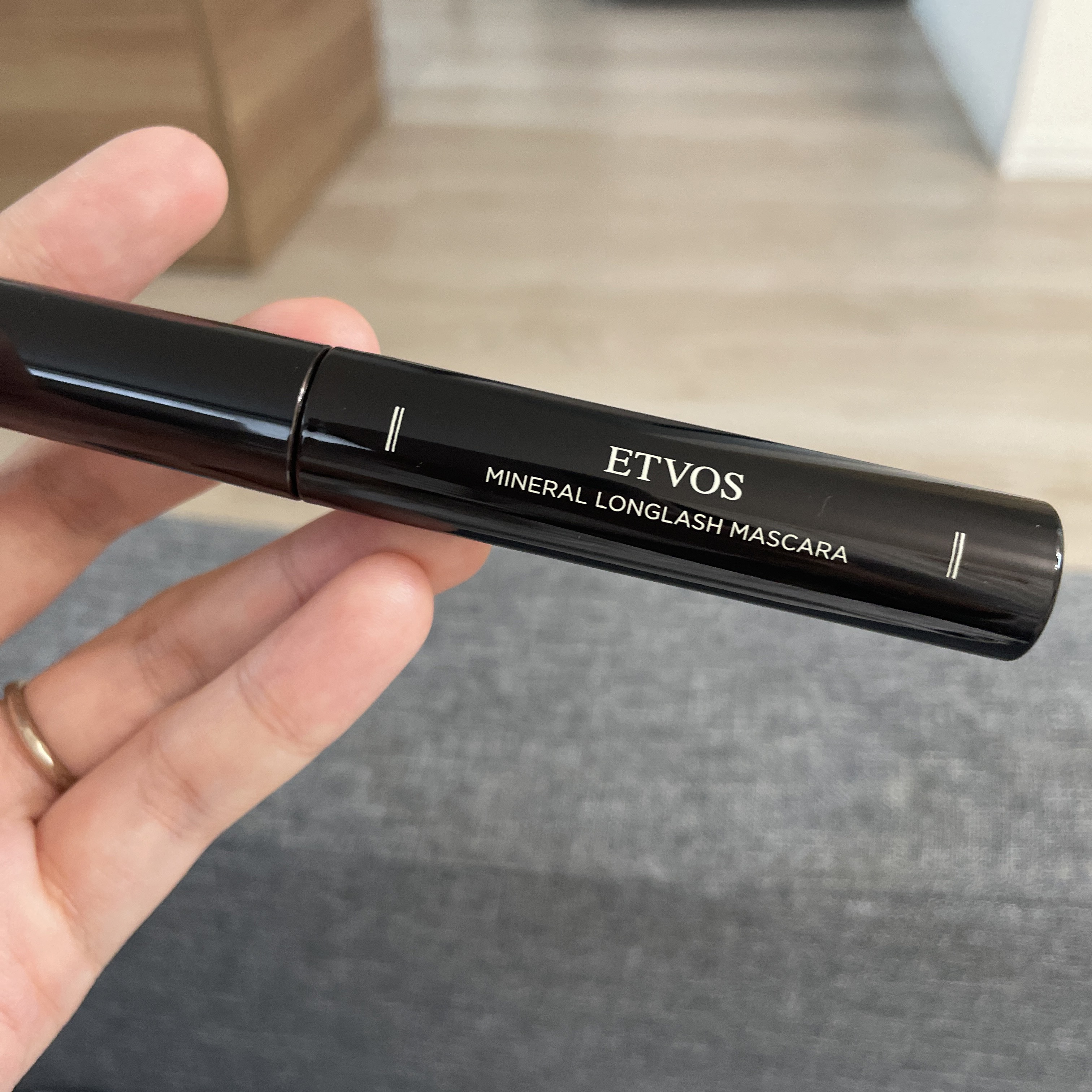 ミネラルロングラッシュマスカラ チョコレートブラウン/エトヴォス/マスカラを使ったクチコミ（1枚目）