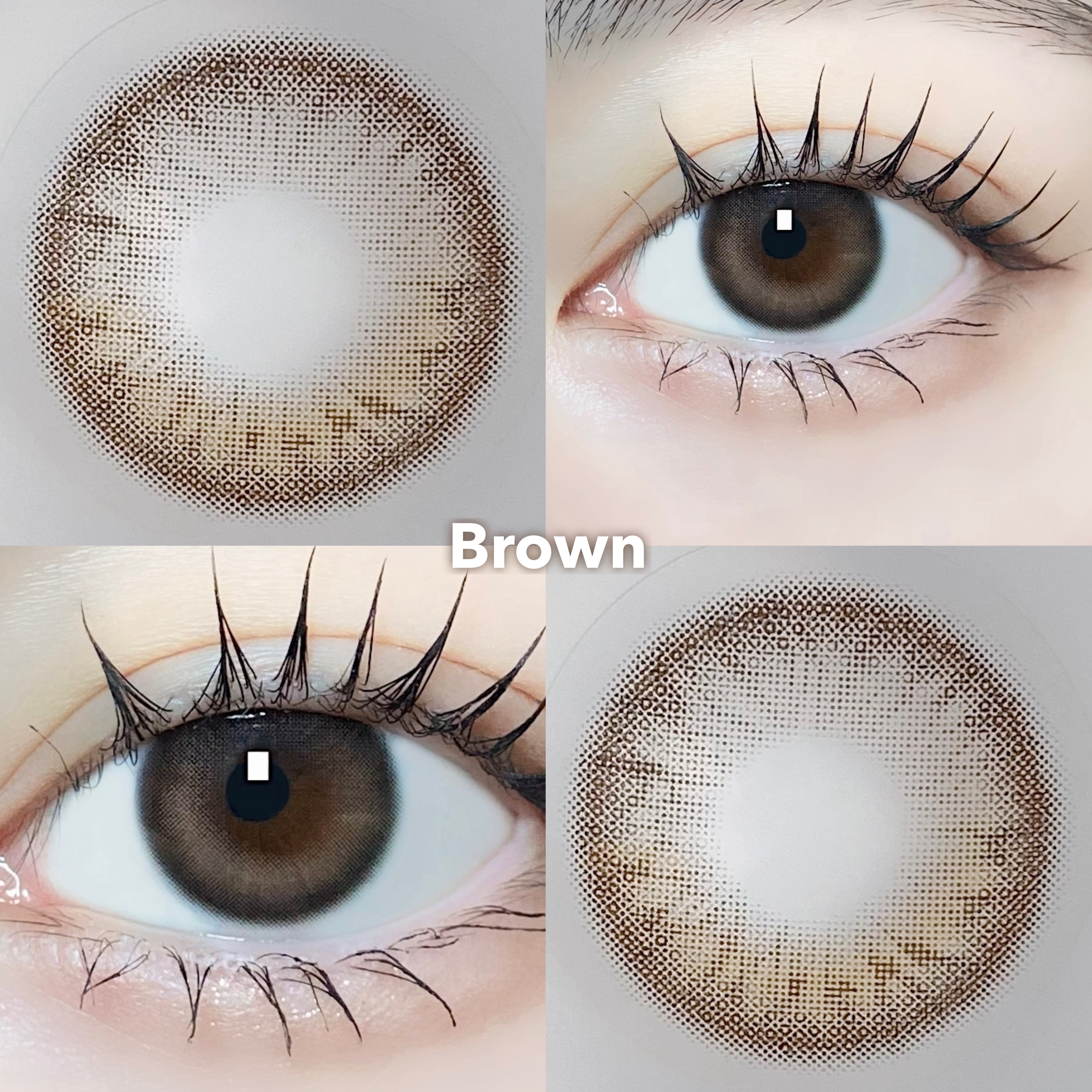 One & Only Kristin/Hapa kristin/カラーコンタクトレンズを使ったクチコミ（3枚目）