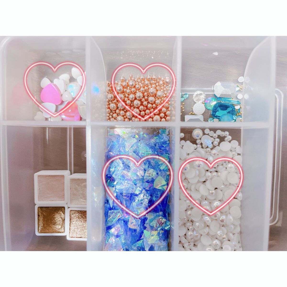 ジェルネイル（ライト対応）/セリア/ジェルネイルを使ったクチコミ（3枚目）