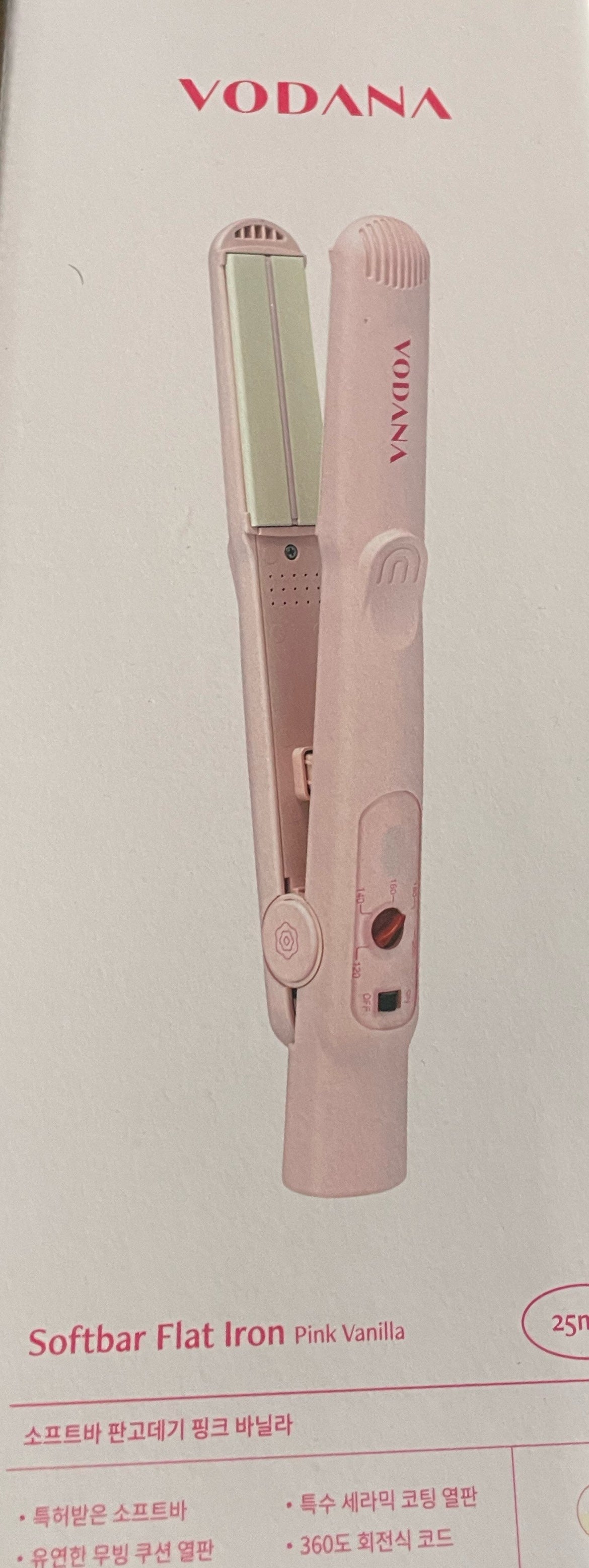 ソフトバーフラットアイロン 25mm/VODANA (ボダナ)/ストレートアイロンを使ったクチコミ(1枚目)