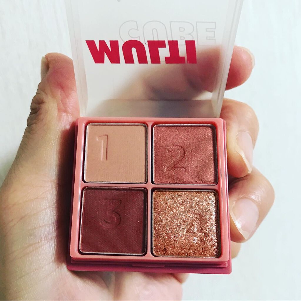 マルチキューブ/i’m meme/アイシャドウパレットを使ったクチコミ(3枚目)