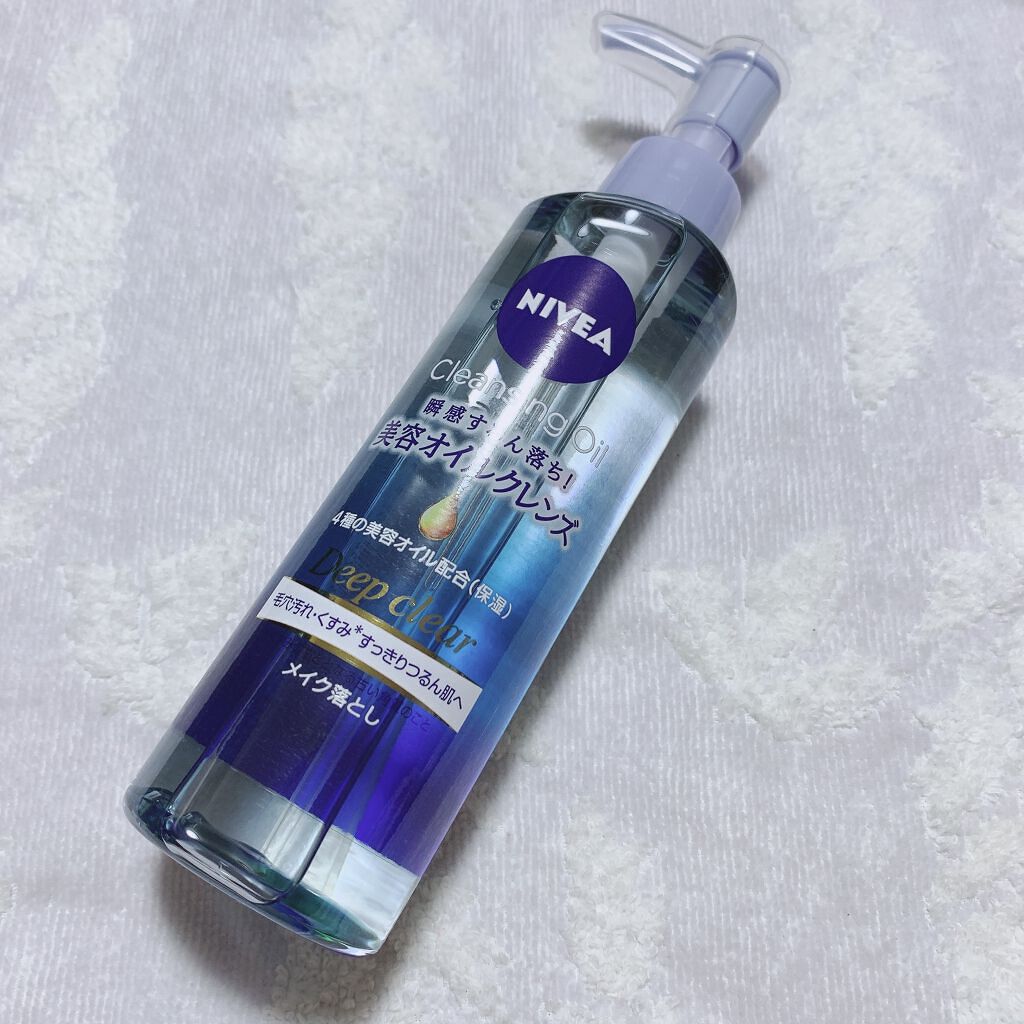 ニベア クレンジングオイル ディープクリア/ニベア/オイルクレンジングを使ったクチコミ(1枚目)