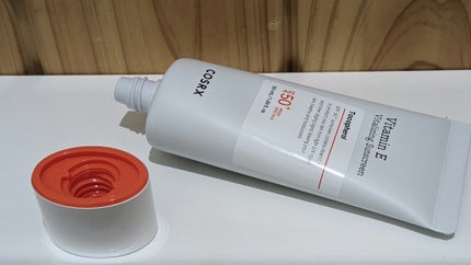 ビタミンEバイタライジングUVクリーム SFP50+/COSRX/日焼け止めクリームを使ったクチコミ(3枚目)
