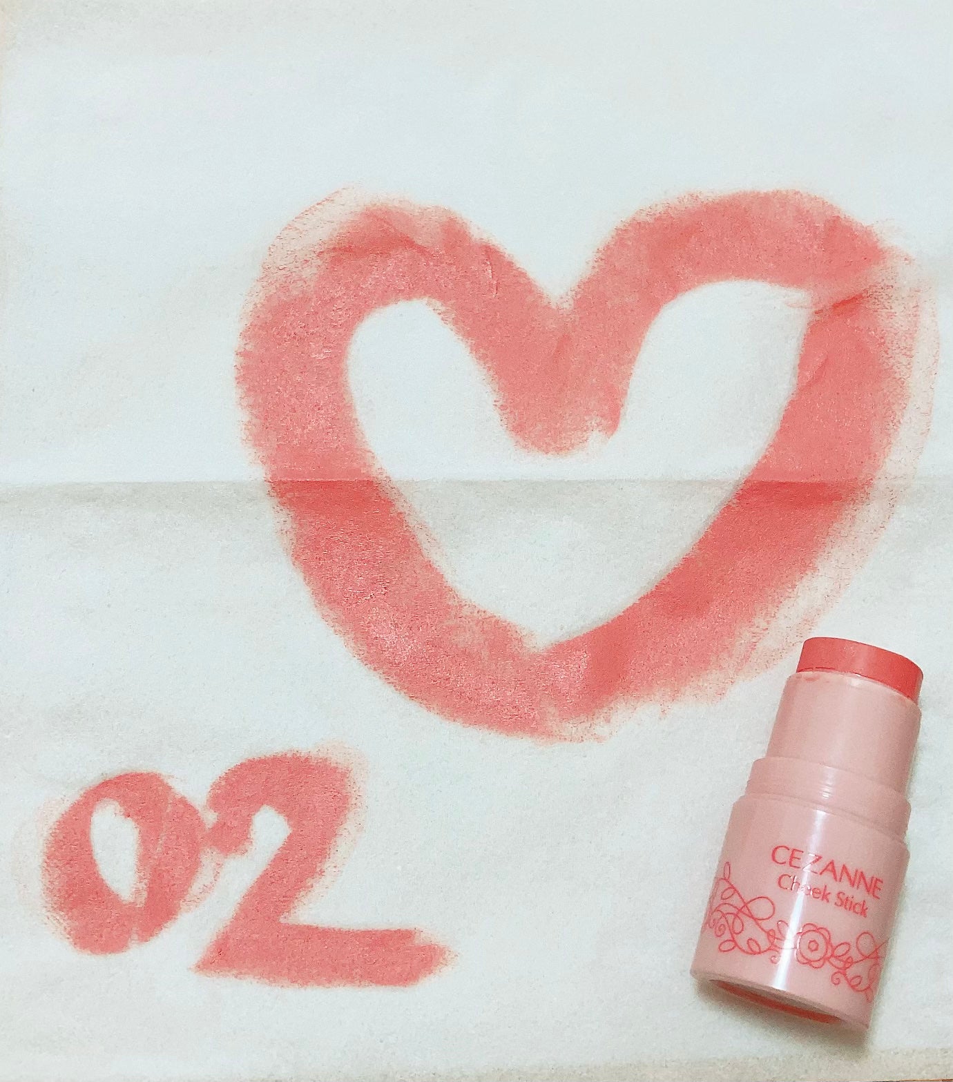 チークスティック/CEZANNE/ジェル・クリームチークを使ったクチコミ(1枚目)