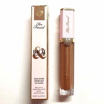 リッチ&ダズリン ハイシャイン スパークリング リップグロス/Too Faced/リップグロスを使ったクチコミ(3枚目)