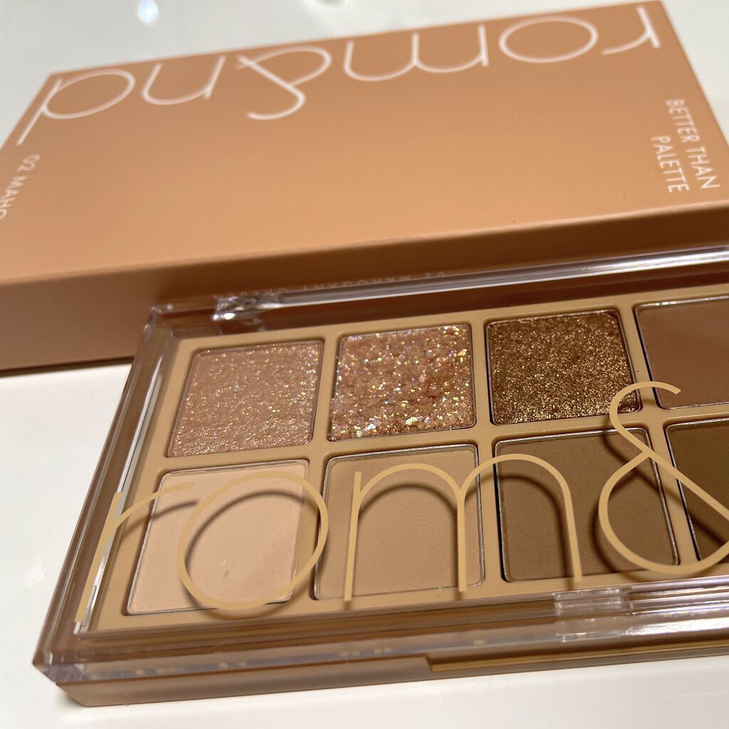 ベターザンパレット/rom&nd/アイシャドウパレットを使ったクチコミ（2枚目）