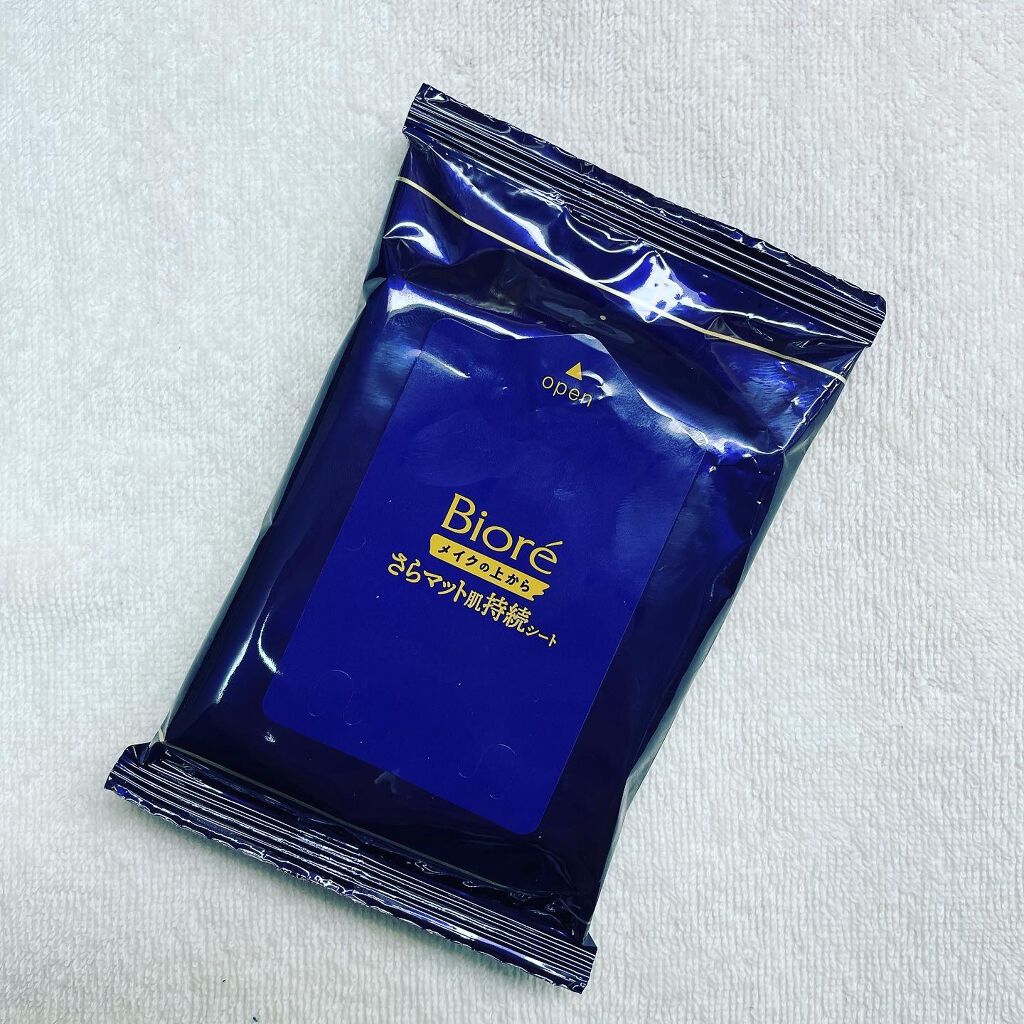 ビオレ メイク持続シート さらマット肌/ビオレ/フェイスシートを使ったクチコミ(2枚目)