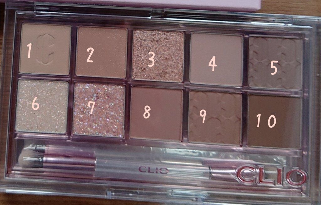 プロ アイ パレット/CLIO/アイシャドウパレットを使ったクチコミ(4枚目)