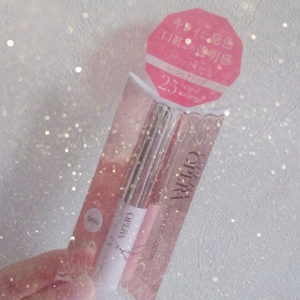 オペラ シアーリップカラー RN/OPERA/リップグロスを使ったクチコミ(1枚目)