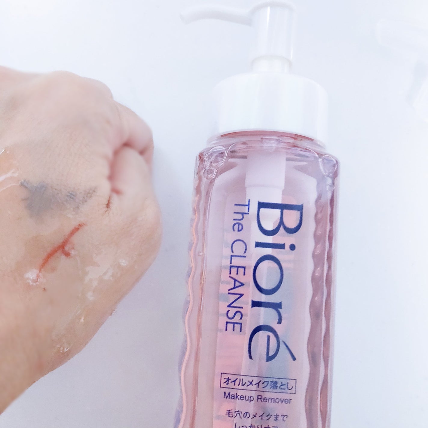 ビオレ ザクレンズオイルメイク落とし モイスト/ビオレ/オイルクレンジングを使ったクチコミ(4枚目)