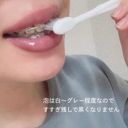 Cha Cha Charcoal Black Toothpaste/chacha/歯磨き粉を使ったクチコミ(4枚目)