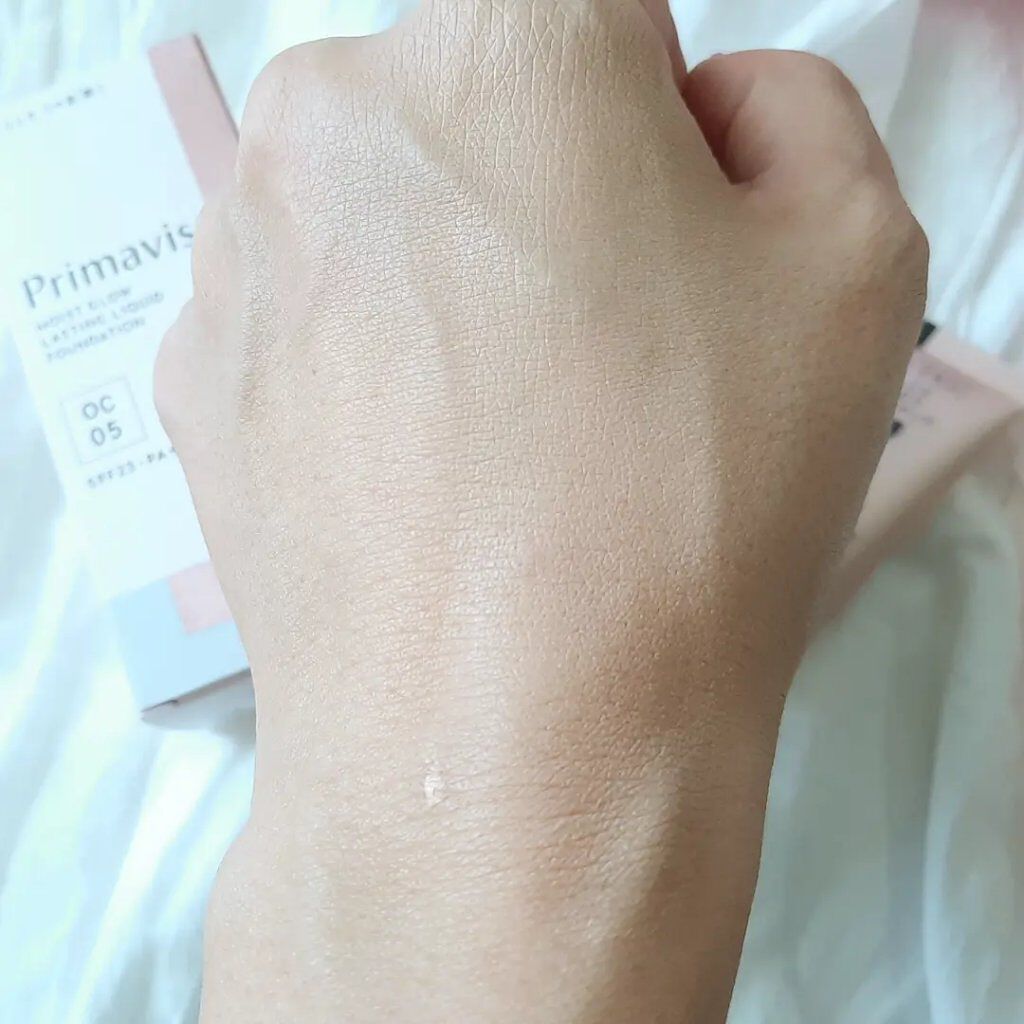 モイストグロウ ラスティング リキッド/プリマヴィスタ/リキッドファンデーションを使ったクチコミ（3枚目）