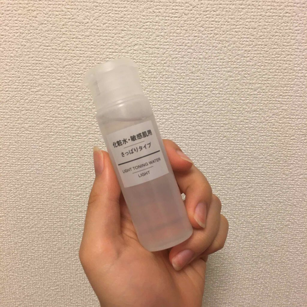 化粧水　敏感肌用　さっぱりタイプ 400ml/無印良品/化粧水を使ったクチコミ（2枚目）